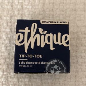 NWT Ethique Tip-To-Toe Solid Shampoo & Shaving Bar